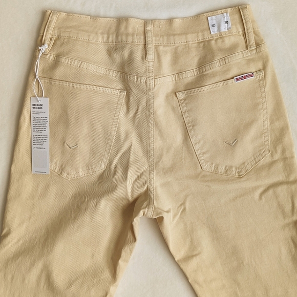 Hudson Jeans Ace Men's Jeans Skinny Extra Fitted Zip Fly Bleached Sand 30 NWT - Picture 9 of 12